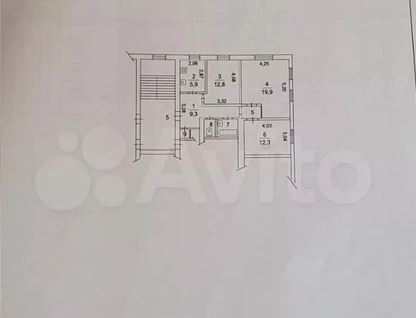 3-к. квартира, 66,3&nbsp;м²