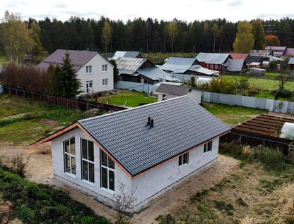 Одноэтажный коттедж, 120 м²