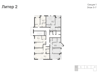 3-к. квартира, 86&nbsp;м²
