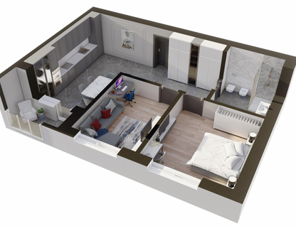 2-к. квартира, 79&nbsp;м²