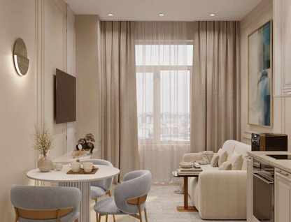 1-к. квартира, 42 м²