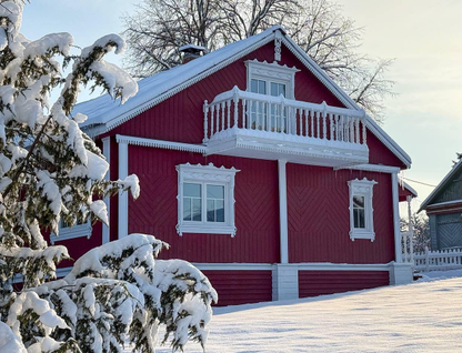 Двухэтажный дом, 128 м²