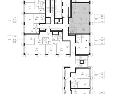 2-к. квартира, 52&nbsp;м²