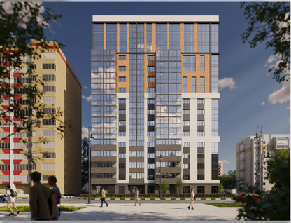 1-к. квартира, 42,7&nbsp;м²