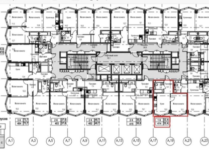 1-к. квартира, 32,4 м²
