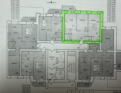 2-к. квартира, 60,1&nbsp;м²