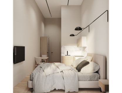 Студия, 22,6&nbsp;м²