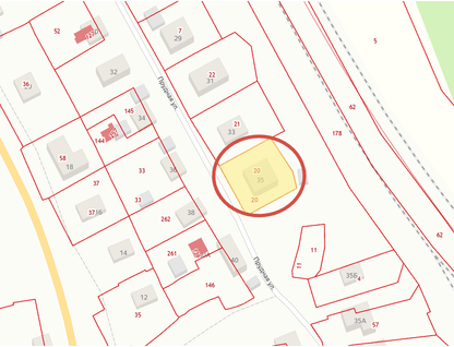 Одноэтажная дача, 83 м²