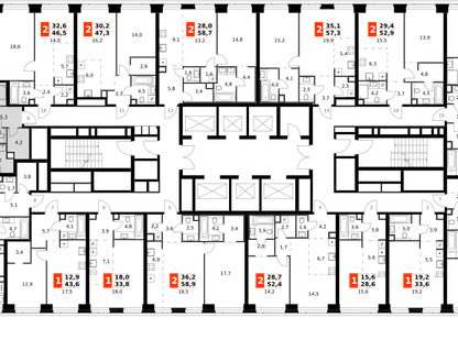 3-к. квартира, 82&nbsp;м²