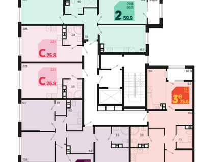 Студия, 104&nbsp;м²