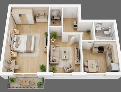 2-к. квартира, 45,2&nbsp;м²