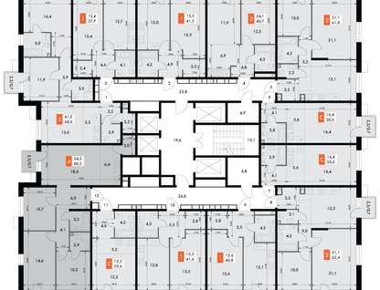 4-к. квартира, 80 м²