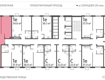 2-к. квартира, 61&nbsp;м²