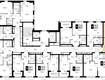Студия, 27&nbsp;м²