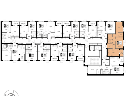 2-к. квартира, 58&nbsp;м²