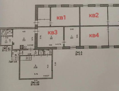 4-к. квартира, 100&nbsp;м²