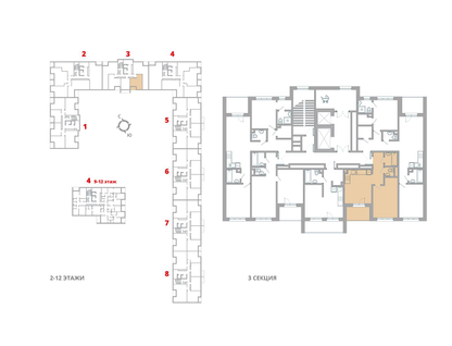 1-к. квартира, 39&nbsp;м²