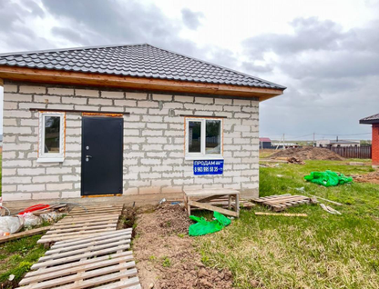 Одноэтажный таунхаус, 53,8 м²