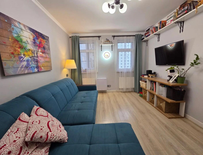 2-к. квартира, 56,6 м²