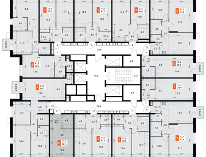 Студия, 26&nbsp;м²