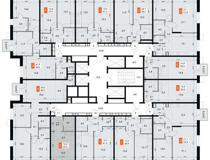Студия, 26&nbsp;м²