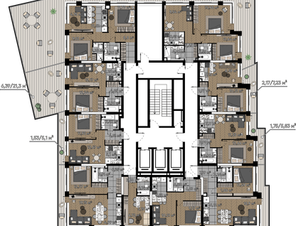 Студия, 50&nbsp;м²
