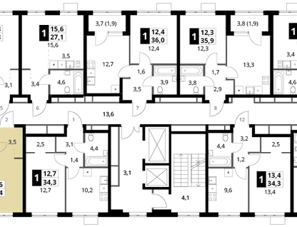Студия, 27&nbsp;м²
