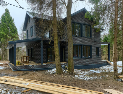 Двухэтажный дом, 177 м²