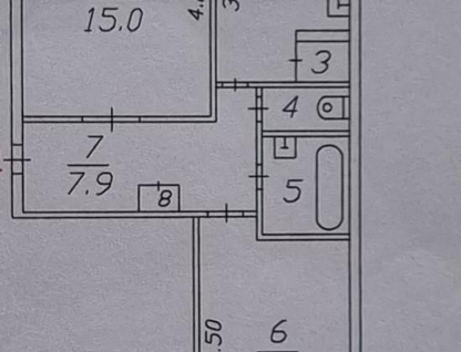 2-к. квартира, 47,8&nbsp;м²