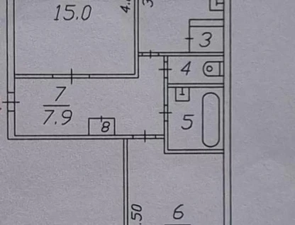 2-к. квартира, 47,8&nbsp;м²