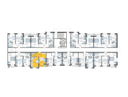 1-к. квартира, 35&nbsp;м²