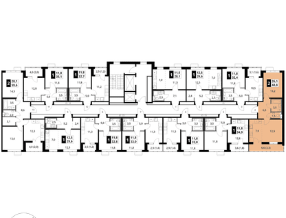 2-к. квартира, 48&nbsp;м²