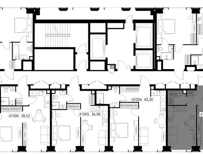 1-к. квартира, 40&nbsp;м²