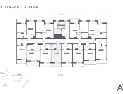Студия, 25&nbsp;м²