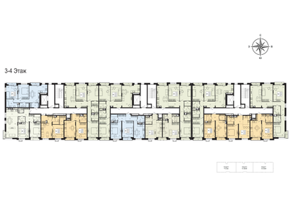 3-к. квартира, 85 м²