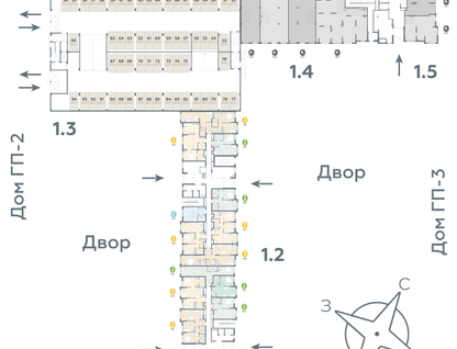 Студия, 37&nbsp;м²