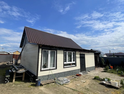 Одноэтажный дом, 80 м²
