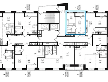 1-к. квартира, 29&nbsp;м²