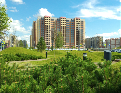 1-к. квартира, 38,4 м²