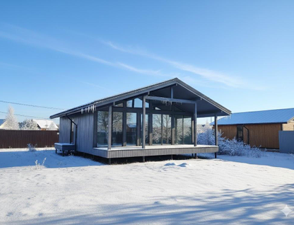 Одноэтажный дом, 110 м²