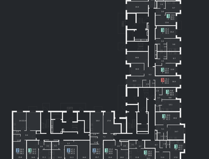 1-к. квартира, 31&nbsp;м²