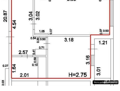 1-к. квартира, 38&nbsp;м²