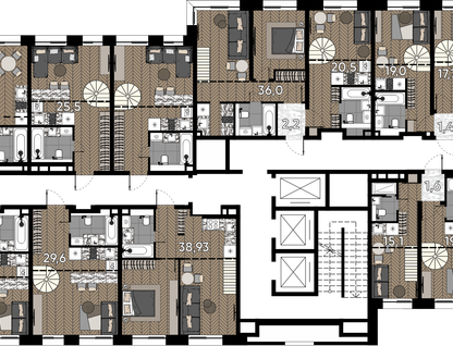 Студия, 23&nbsp;м²