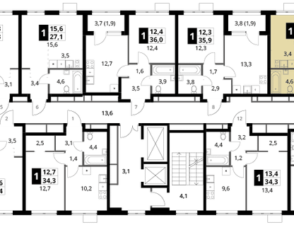 Студия, 25&nbsp;м²