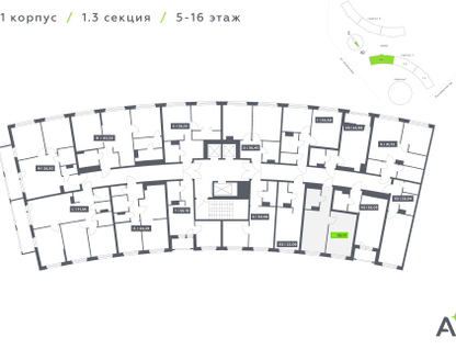 1-к. квартира, 36&nbsp;м²