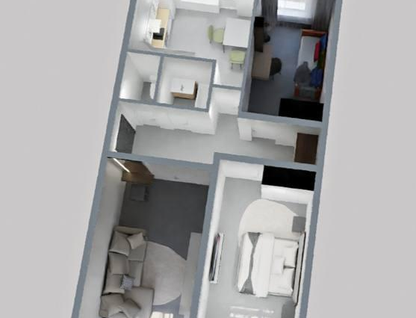 3-к. квартира, 70 м²