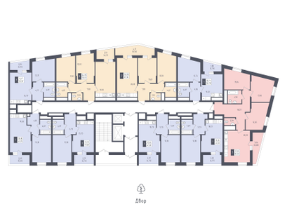 1-к. квартира, 41 м²