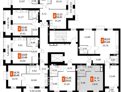 Студия, 28&nbsp;м²