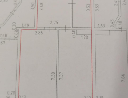 1-к. квартира, 54,8&nbsp;м²