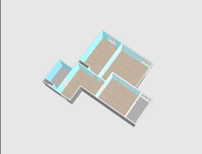 2-к. квартира, 55&nbsp;м²
